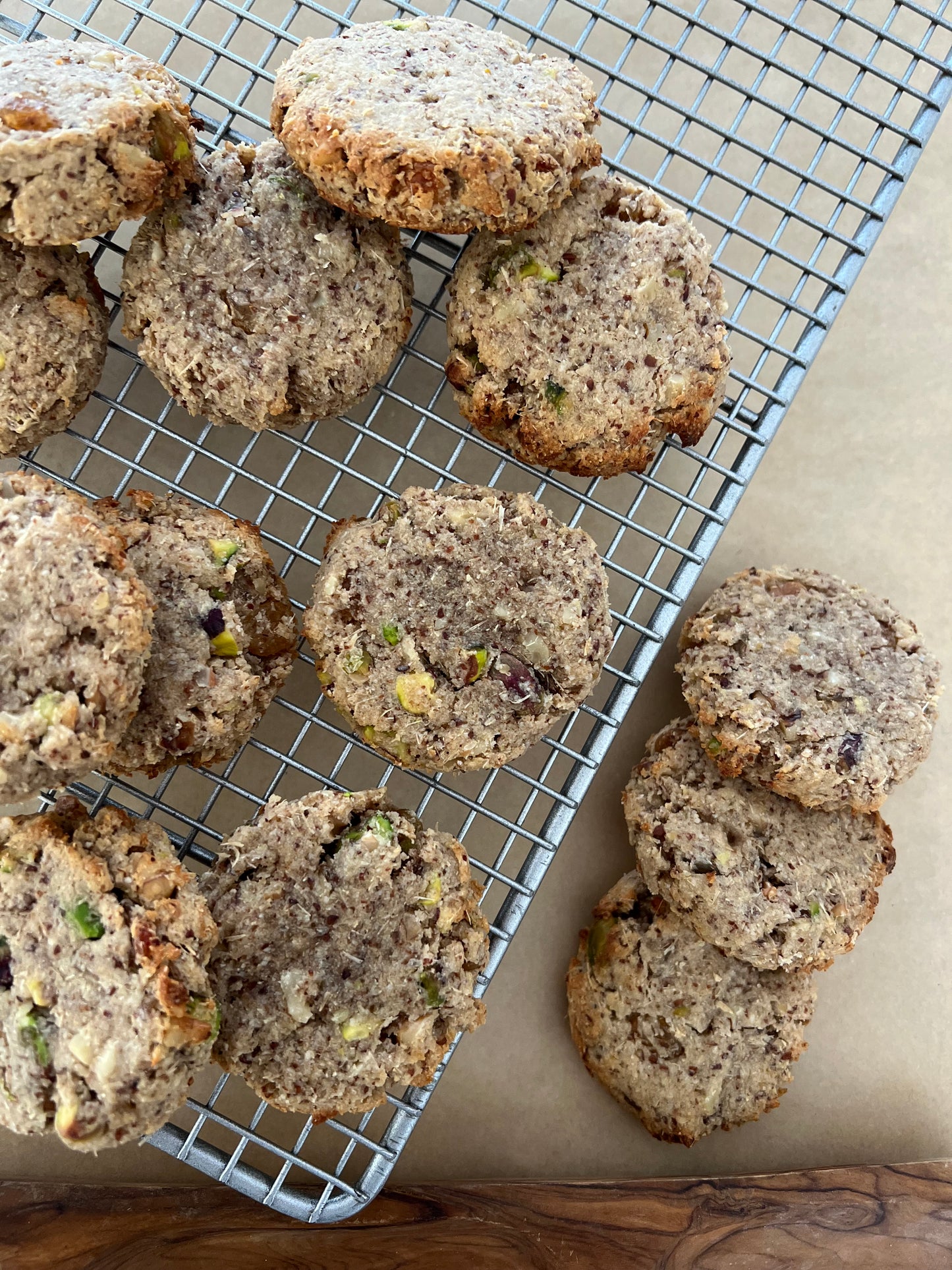 كعك الشعير الصحي