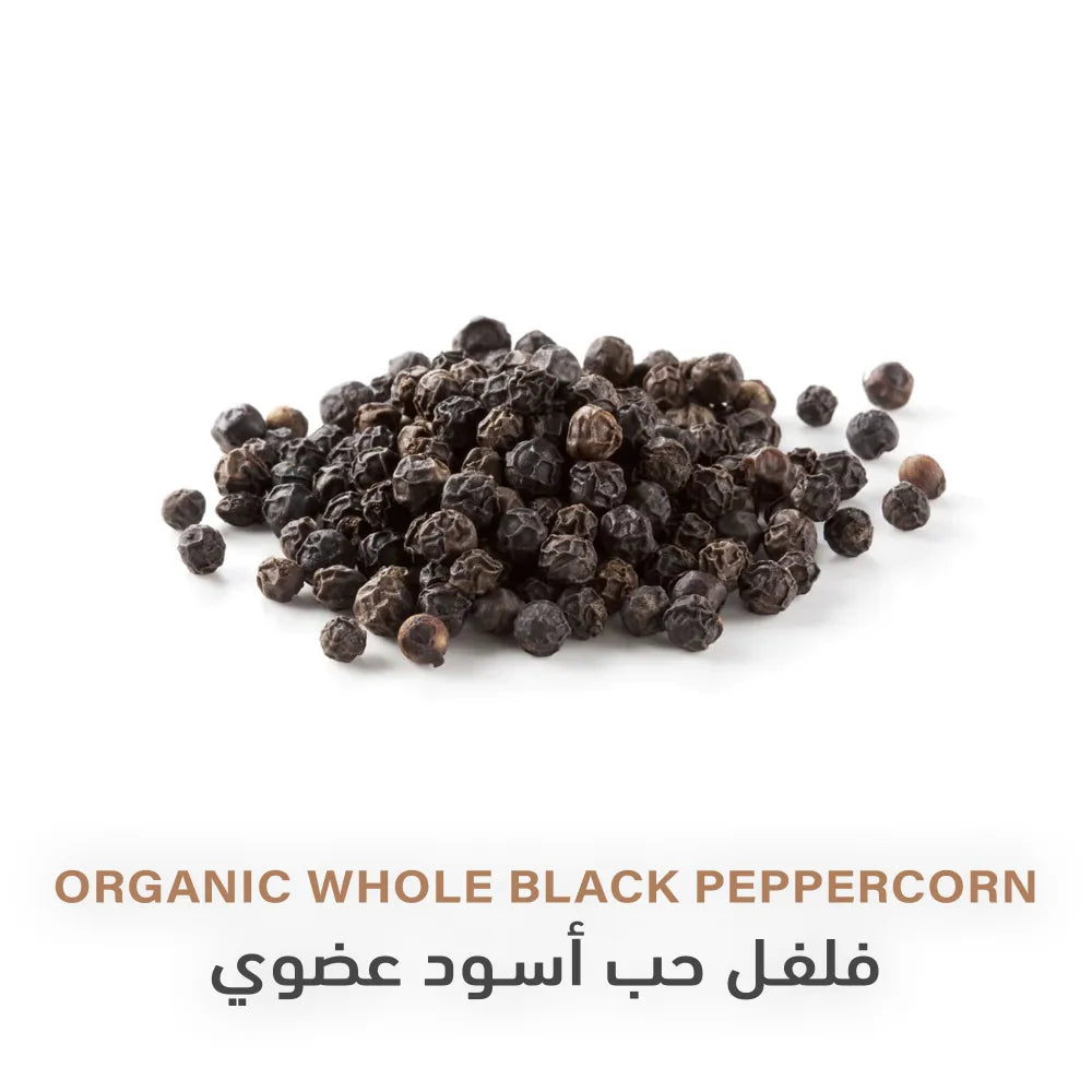 Holistic Corner Organic Black Peppercorns 85g