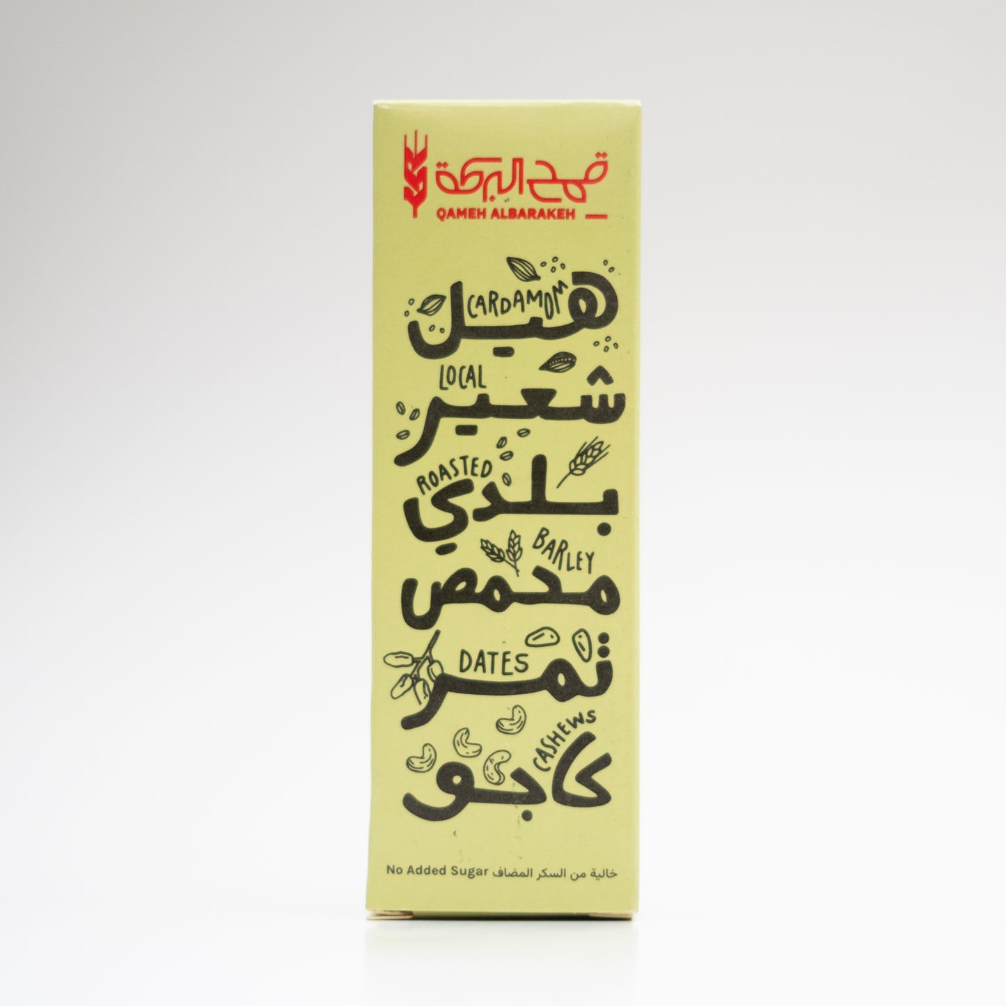 ALBARAKEH WHEAT Barley Bar with Dates & Cardamom 40g