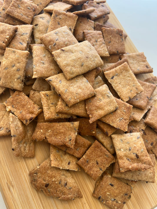 Whole wheat sourdough Crackers 50g