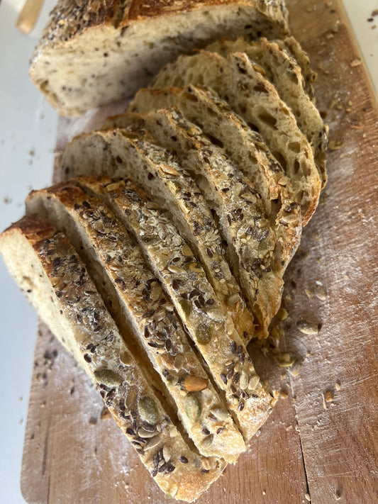 Country Sourdough with Organic Seeds