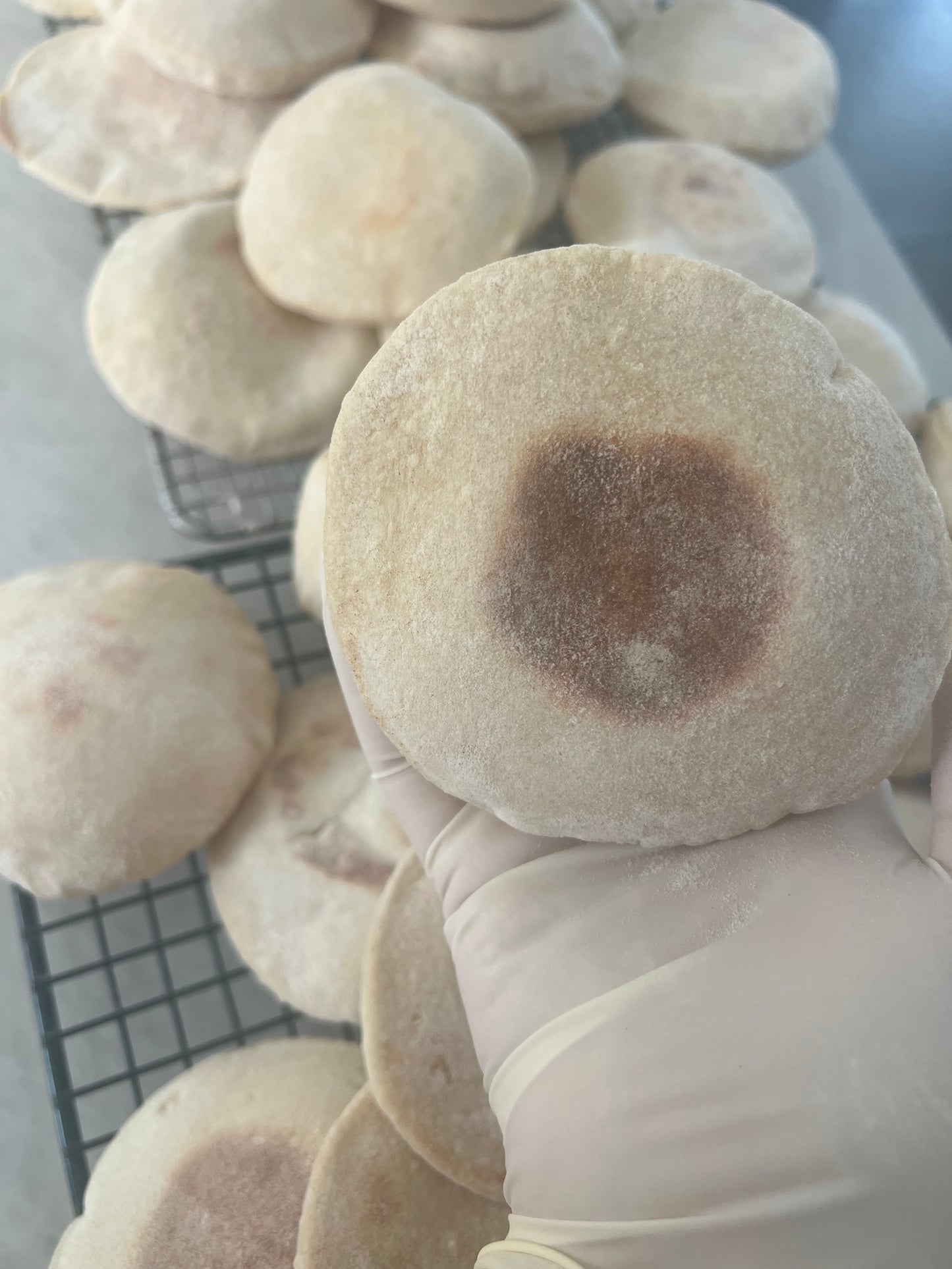Sourdough Mini Pita (Arabic Bread) Pack of 10
