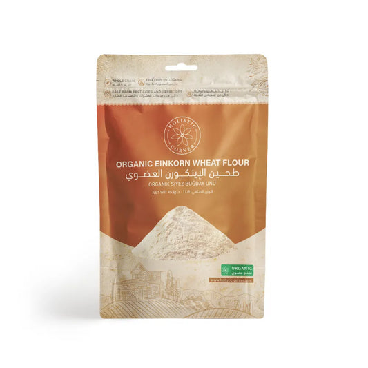 Holistic Corner Organic Einkorn Whole Wheat Flour 453g