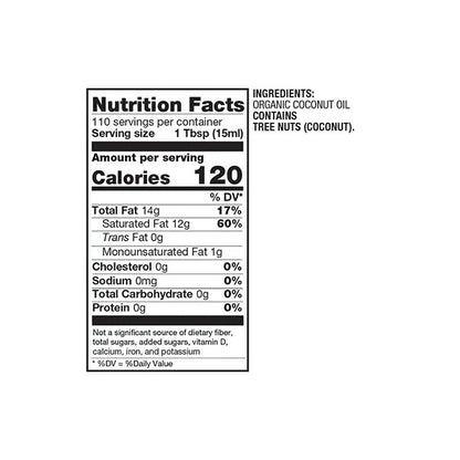 Organic Refined Coconut Oil (458ml)